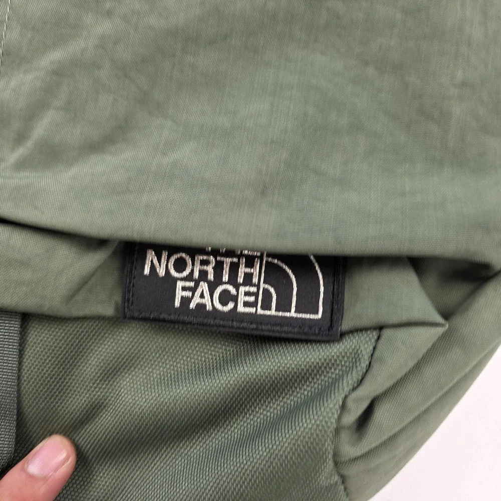 The North Face Backpack Green One Size 20L Padded Laptop Shoulder Bag Hiking
